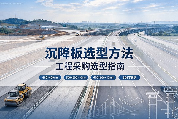 汤阴沉降板选择方法