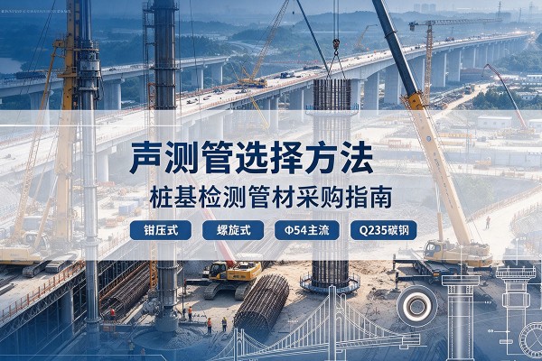汤阴声测管选型标准