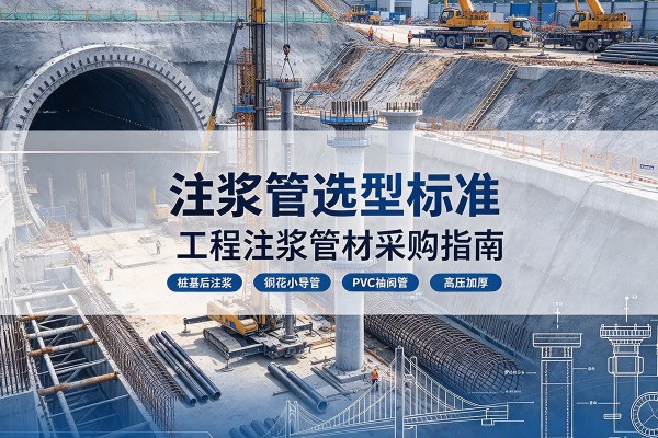 汤阴注浆管选型标准