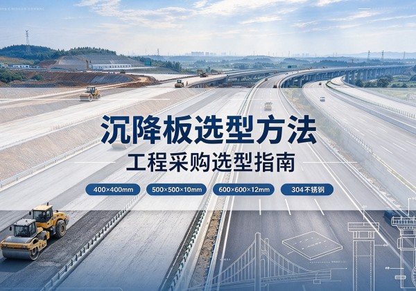 汤阴沉降板选择方法
